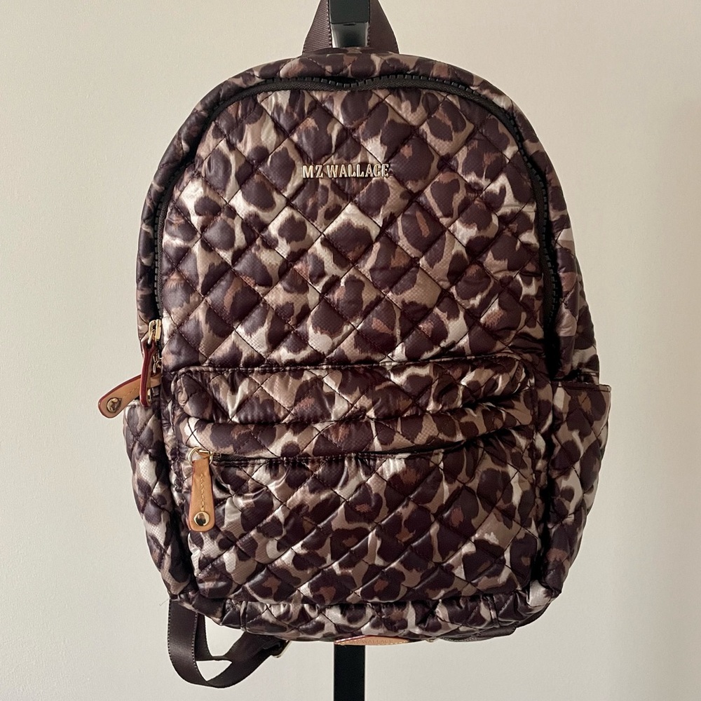 MZ Small Leopard Backpack